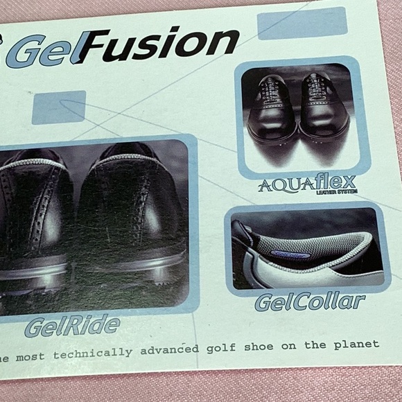FINAL SALE PRICE FootJoy Gel Fusion Golf Shoes in 10M + Shoe Trees - Picture 9 of 9